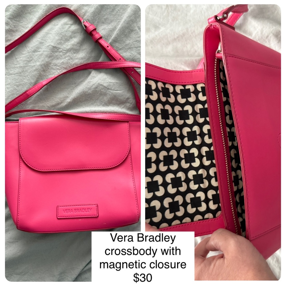 Vera Bradley Bright Pink Crossbody Bag